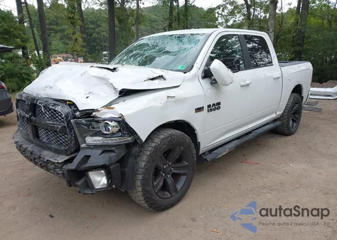 2018 Ram 1500 Night 4X4 5'7 Box z USA, uszkodzony, nr VIN 1C6RR7MT7JS116786